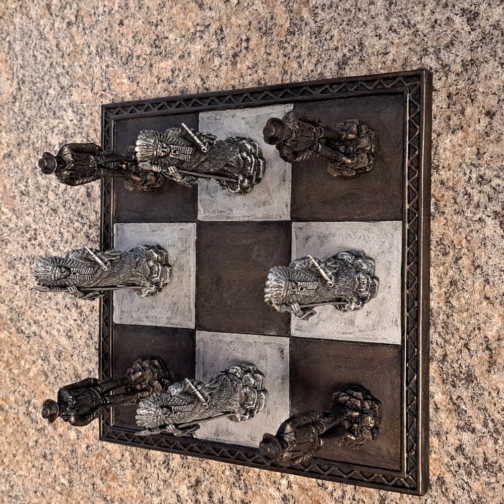COWBOY AND INDIAN TIC TAC TOE